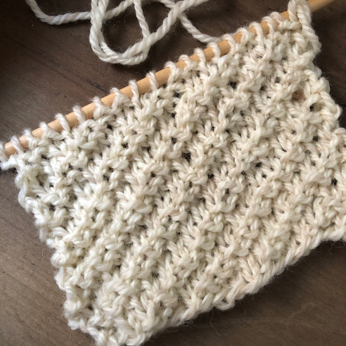 How to Knit: The Oblique Rib - Video