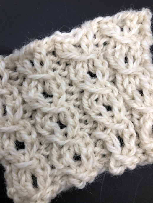 How to Knit: Eyelet Mock Cable Rib