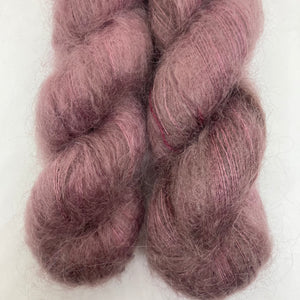 Mallow O’ so soft Mohair Laceweight
