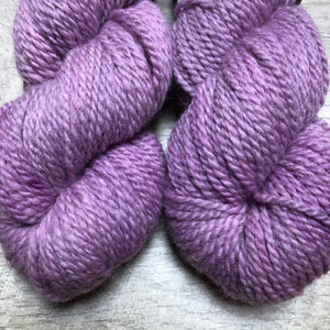 Lavender 2 ply Heavy Worsted Farm Yarn