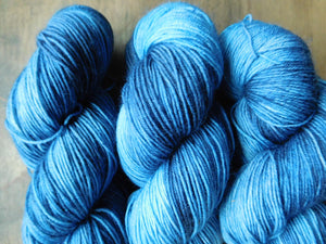 Old Blue Sock Weight Yarn Orli